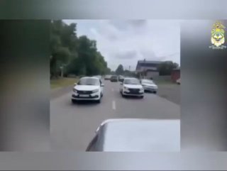 Полиция Ингушетии задержала участников свадебного кортежа за стрельбу и опасные маневры