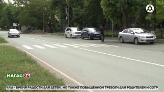 Профилактический рейд Госавтоинспекции в Карабулаке: безопасность детей на дорогах